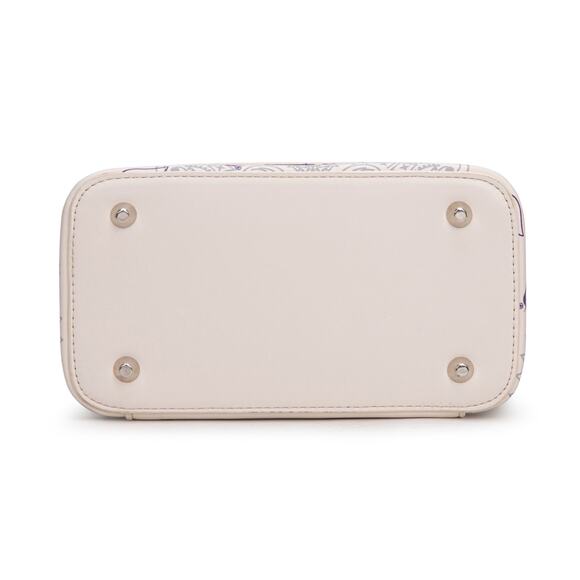 LSU Tigers Vanity Beige Top Handle Bag w/ Strap and Keychain *Brand NEW* - Picture 8 of 8